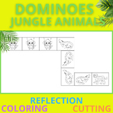 DOMINOES FOR KIDS - JUNGLE ANIMALS #1