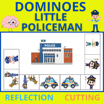 Preview of DOMINOES FOR KIDS - LITTLE POLICEMAN #1