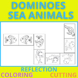 DOMINOES FOR KIDS - SEA ANIMALS - SUMMER #1