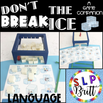 DON'T BREAK THE ICE, A GAME COMPANION, LANGUAGE (SPEECH & LANGUAGE THERAPY)