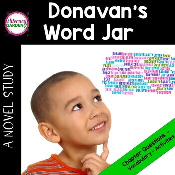 Preview of DONAVAN'S WORD JAR Novel Study