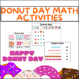 DONUT Day math activities game with donut ,math worksheet.
