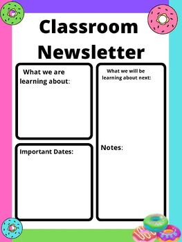 Preview of DONUT NEWSLETTER