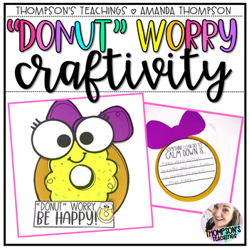 Preview of Social Emotional Learning Craft | Donut