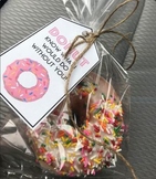 DONUT (doughnut) appreciation tags printable - Teacher/Para/Aide/Admin/Staff