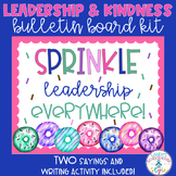 DONUT Themed Kindness/Leadership Bulletin Board Kit with W