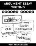 DOODLE NOTES:  Argumentative Essay Writing