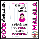 DOOR/Bulletin Board: Women's Day: MALALA ENG & SPA