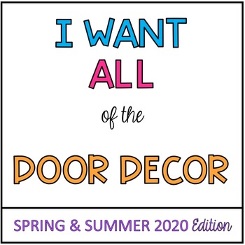 Preview of DOOR DECOR: 2020 Spring and Summer Edition!
