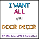 DOOR DECOR: 2020 Spring and Summer Edition!