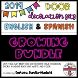 2019 DOOR DECOR BUNDLE- English and Spanish