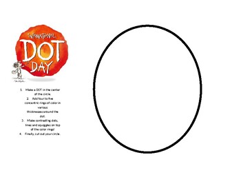 Preview of DOT DAY Handout and Lesson Plan