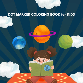 Preview of DOT MARKER COLORING BOOK for KIDS