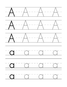 DOTTED and LINED LETTERS TRACING & COLORING FOR KIDS AND TODDLERS ...