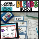 Double Consonants Word Work Activities Bundle with Boom Deck
