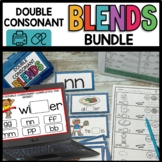 Double Consonants Word Work Activities Bundle with Early F
