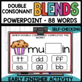 Double Consonant Word Work Games | Early Finisher Activities