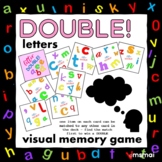 DOUBLE! Visual Memory Card Game - Matching Letters