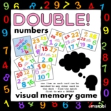 DOUBLE! Visual Memory Card Game- Matching Numbers