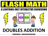 DOUBLES ADDITION, FLASH MATH, Powerpoint Interactive Game