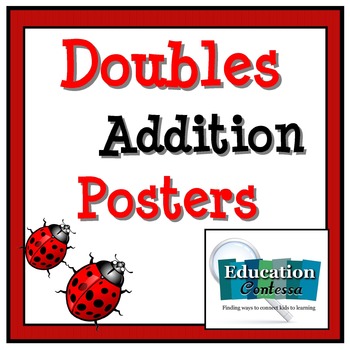 Preview of DOUBLES POSTERS: Addition strategy for teaching the doubles facts