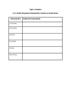 Preview of DP SEHS TOPIC 1; 1.2.1 - 1.2.2 workbook