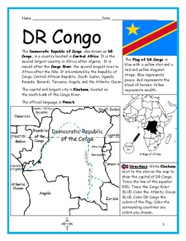 DR Congo - Geography