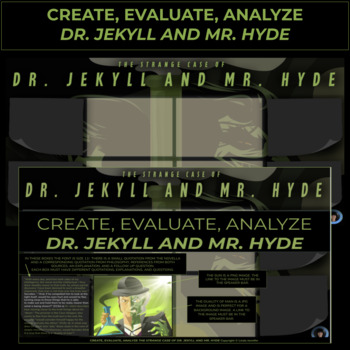 Preview of DR. JEKYLL AND MR. HYDE  | THE STRANGE CASE OF DR. JEKYLL AND MR. HYDE