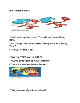 Dr. Seuss By Learning Through Literature 