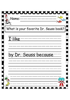 DR. SEUSS INSPIRED LITERACY CENTERS, Read Across America by Crissy's Store