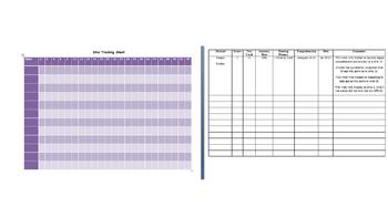 Preview of DRA Tracking Sheet (Developmental Reading Assessment)