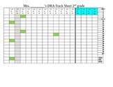 DRA tracking sheet for class 