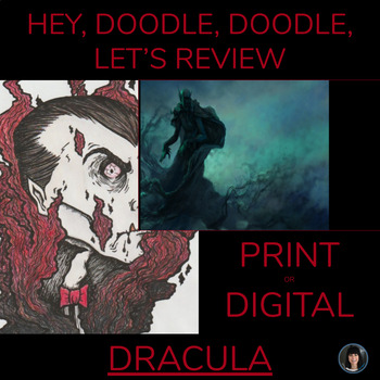 Preview of DRACULA | DRACULA DISTANCE LEARNING | GOOGLE SLIDES AND PRINT