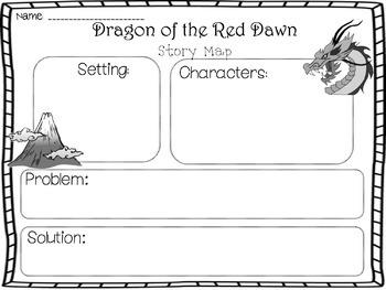 DRAGON OF THE RED DAWN: Magic Tree #37 Book | TPT
