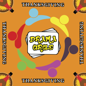 Preview of DRAMA CIRCLE THANKSGIVING MYSTERY ACTIVITY