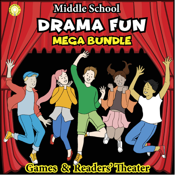 Preview of DRAMA FUN BIG BUNDLE: MIDDLE SCHOOL GAMES AND READERS THEATER