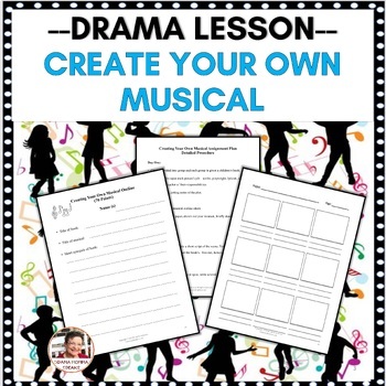 Preview of Theatre | Music Unit | Create Your Own Musical Grades 7 to 9