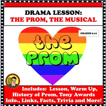 Preview of Broadway Musical Unit And Study Guide For The Prom