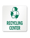 DRAMATIC PLAY THEME SIGNS - Recycling Center