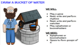 DRAW A BUCKET OF WATER (Prep/Present Tika Ti) (Pitches: d-