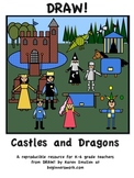 DRAW! Castles and Dragons by Karen Smullen