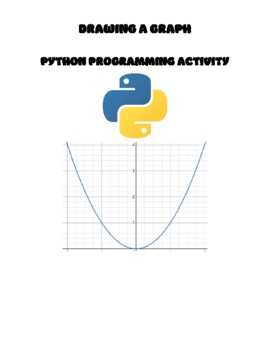 Preview of DRAWING A GRAPH PYTHON PROGRAMMING ACTIVITY