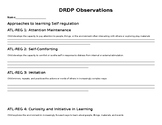 DRDP observations for assessment
