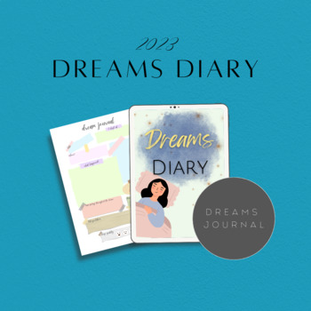 Preview of DREAMS DIARY, DREAMS JOURNAL, NIGHT DREAMS WRITE JOURNAL