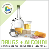 Preview of DRUG & ALCOHOL UNIT: Addiction, Substance Abuse, Marijuana, Vaping | 5-6 Weeks