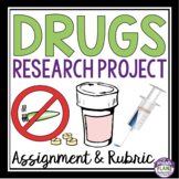Drugs Research Project - Health Class Assignment - Drugs I