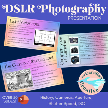 Preview of DSLR Photography PowerPoint Presentation