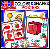 DUAL/BILINGUAL COLORS AND SHAPES POSTERS
