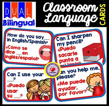 Preview of DUAL/BILINGUAL Classroom Language Posters