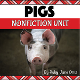 All About Pigs Nonfiction Unit
